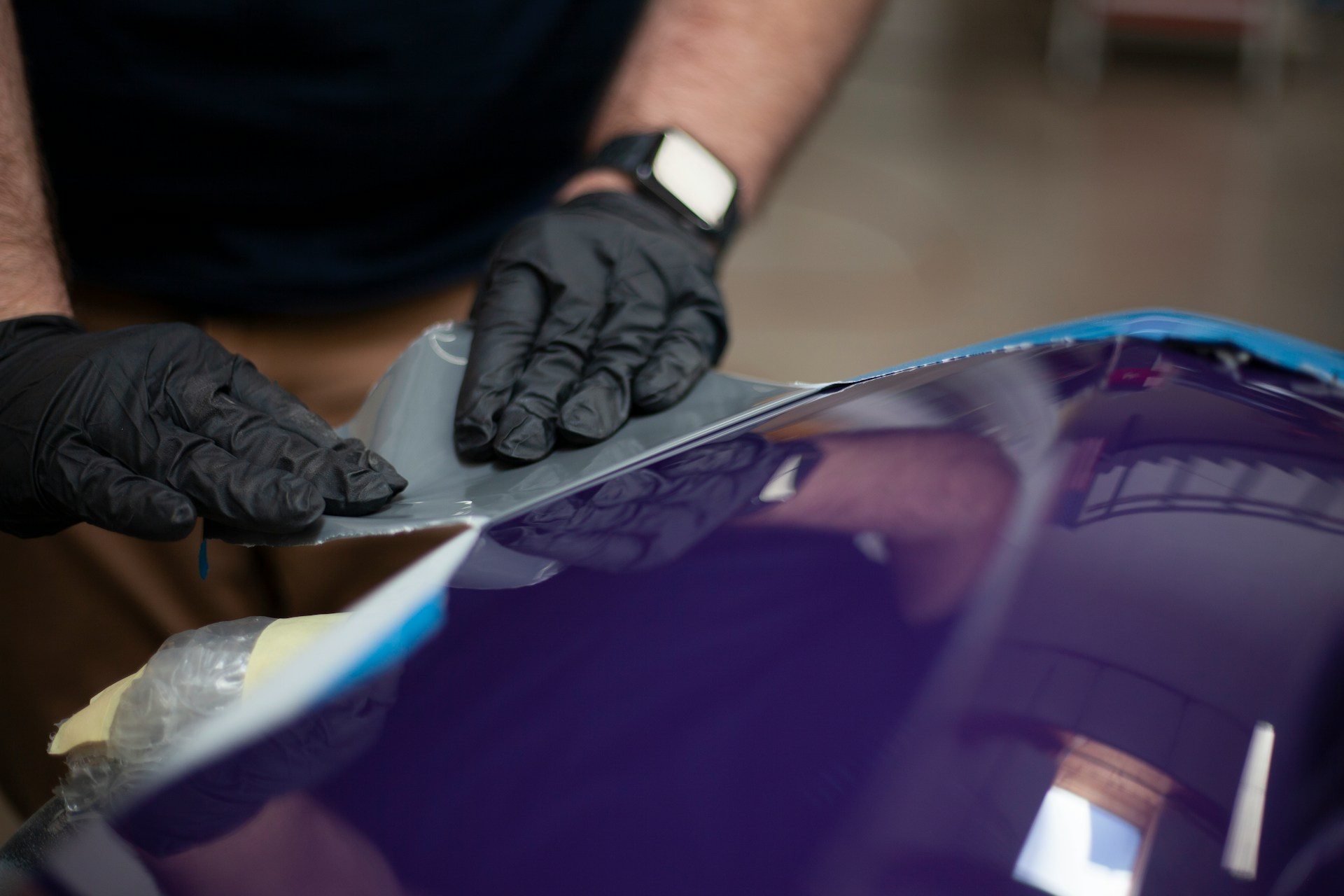 Professional paint restoration improving vehicle resale appearance